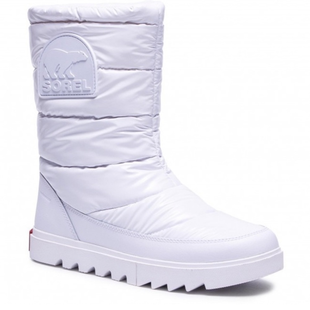 Sorel | Joan of Arctic Next Lite Mid Puffy Boot | White 6.5